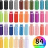 72 Pcs Sewing Thread Kit, 36 Colors Polyester Sewing Machine Thread with 36 Matching Bobbins, 400 Yard Spools, All-Purpose Thread Set for Sewing, Embroidery, Quilting & DIY Crafts