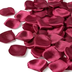 300pcs Silk Rose Petals Burgundy Heart Flower Petals for Wedding