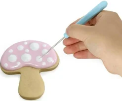 4 Pcs Sugar Stir Needle Scriber Needle Cookie Decorating Supplies Tool 5.2 Inches