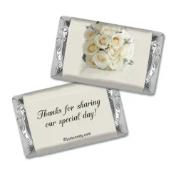 68 Pcs Wedding Candy Hershey's Chocolate Party Favors by Just Candy (20oz) - Floral