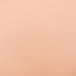 Peach Linen Solid Woven Fabric By the Yard
