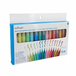 Pearlized Glitter Glue Pen Set by Creatology™