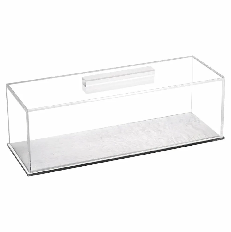 Pearl Rectangle Cake Dome