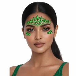 Peel & Stick Jewel Face Decal Set