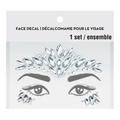 Peel & Stick Jewel Face Decal Set