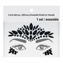 Peel & Stick Jewel Face Decal Set