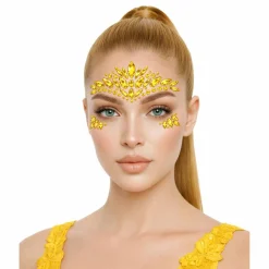Peel & Stick Jewel Face Decal Set