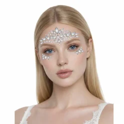 Peel & Stick Jewel Face Decal Set