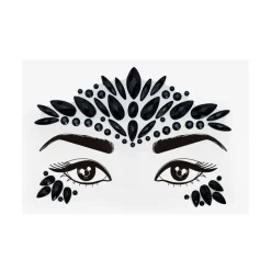 Peel & Stick Jewel Face Decal Set