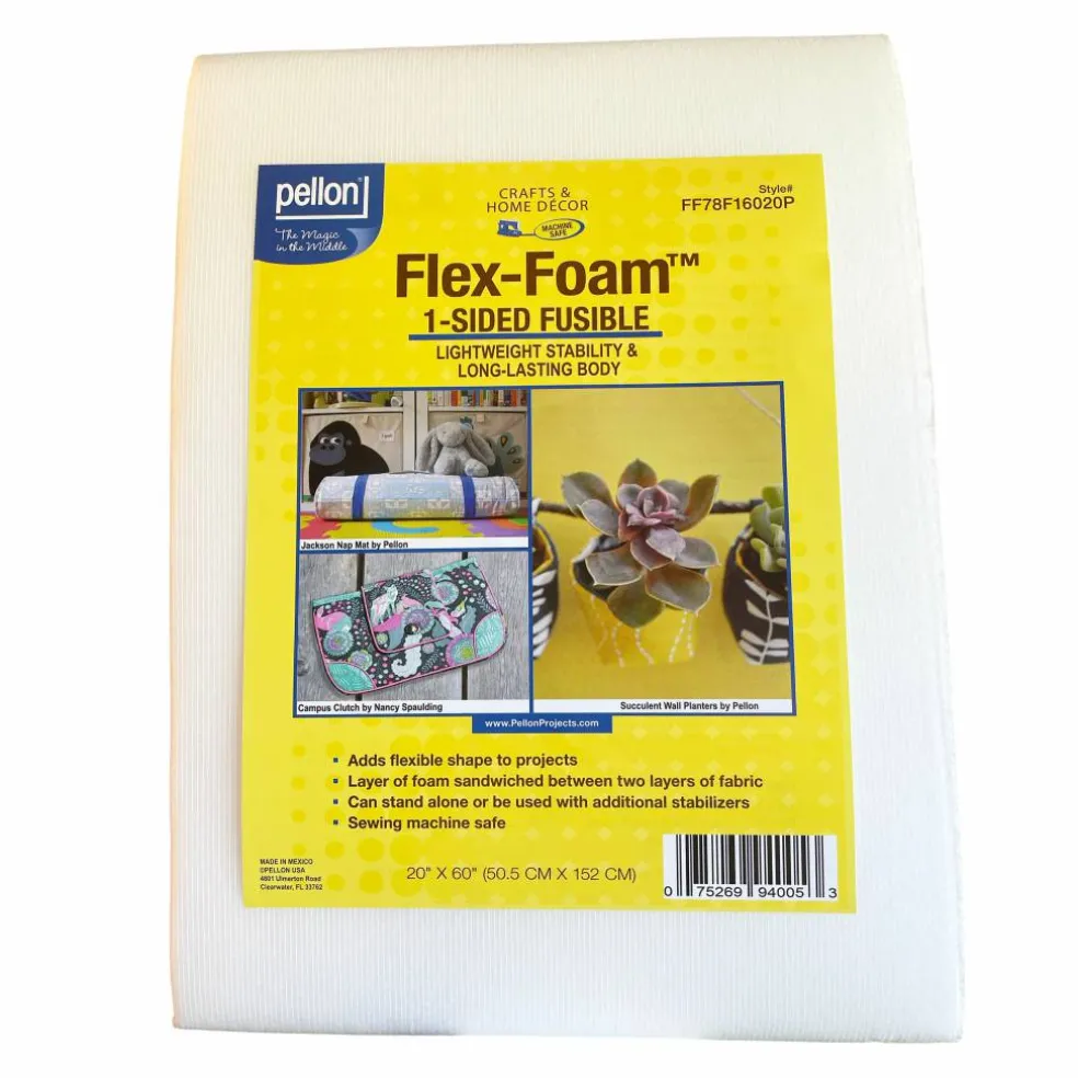 Pellon® Flex-Foam™ 20" x 60" 1-Sided Fusible Stabilizer