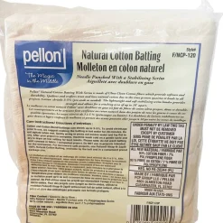 PellonĀ® 120" x 120" King Size Natural Cotton Batting with Scrim