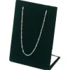 2 Pendant Chain Display Stand Velvet Black