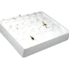 Pendant Necklace Chain Display Leather Showcase Tray