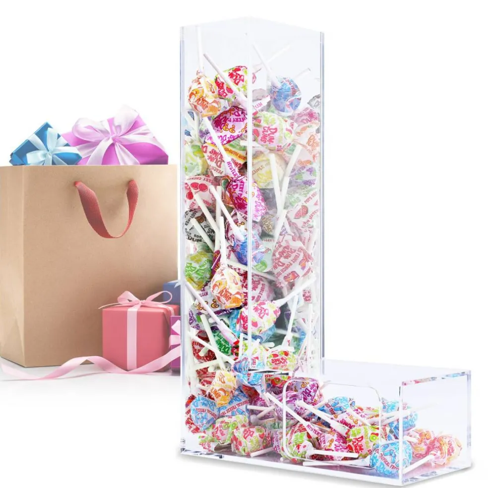 7Penn Acrylic Boxes Letter Shaped Candy Decor for Wedding Dessert Decoration