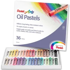 Pentel Arts® Oil Pastel Set, 3 Packs of 36