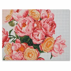 Peonies Diamond Art Kit by Make Market®