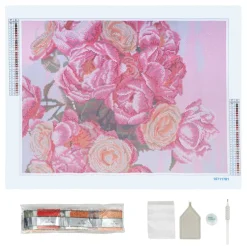 Peonies Diamond Art Kit by Make Market®