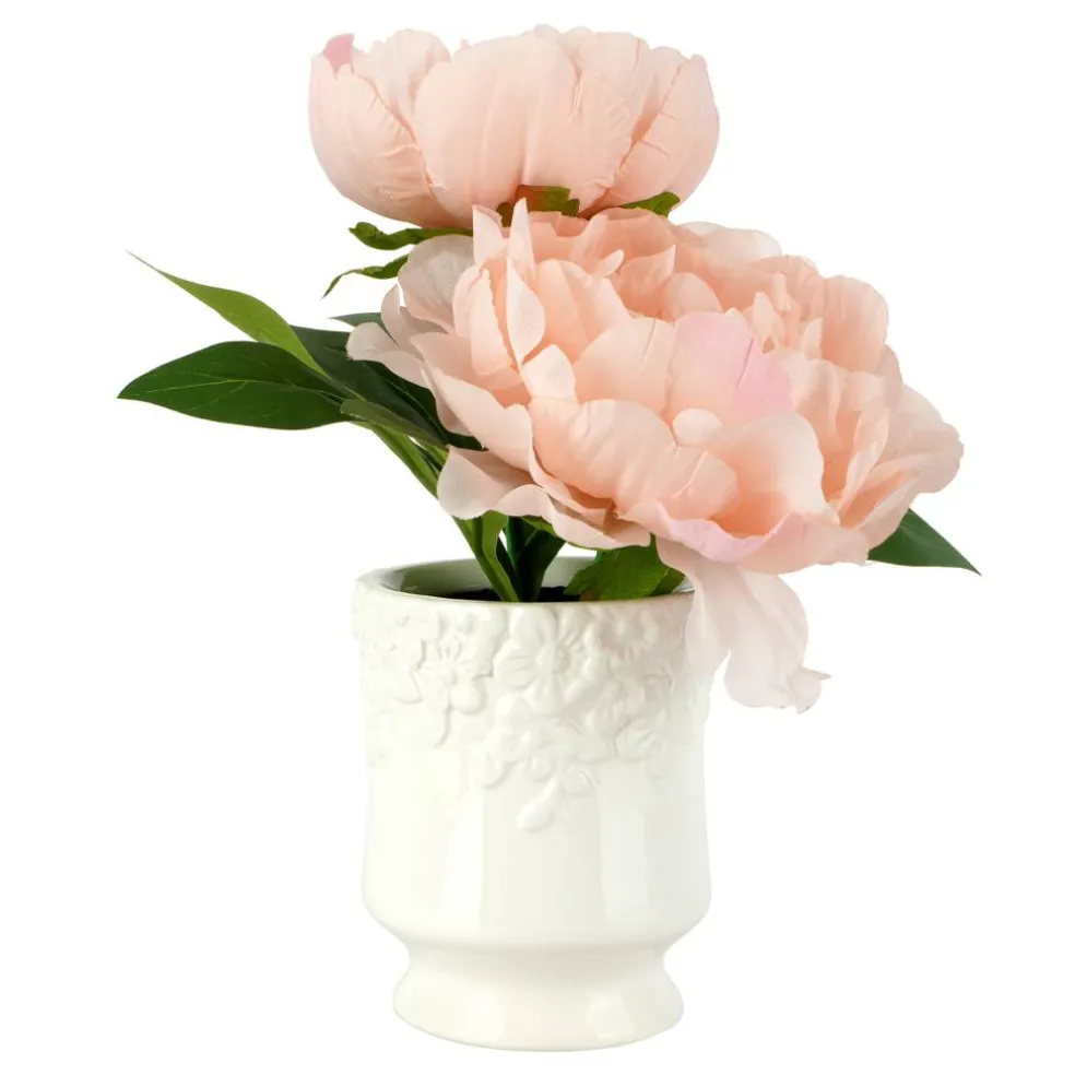 10" Peony Arrangement in Ceramic Vase by Ashland®