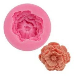Peony Flower Silicone Mold – Fondant, Chocolate & Soap Mold