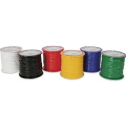 Pepperell Rexlace Plastic Lacing - Set of 6, Primary Colors, 300 yds