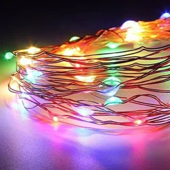 Perfect Holiday 30 LED Copper Fairy String Lights - Battery Operated