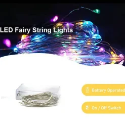Perfect Holiday 30 LED Copper Fairy String Lights - Battery Operated