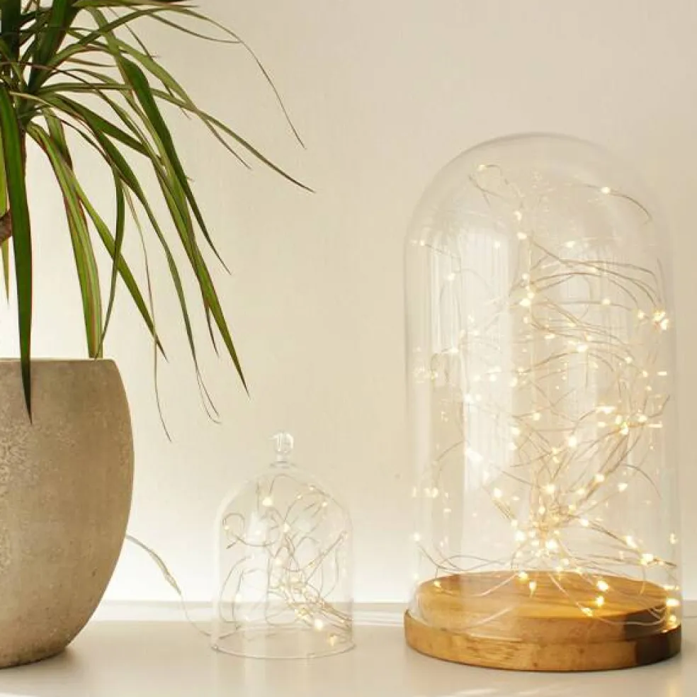 Perfect Holiday 30 LED Copper Fairy String Lights - Battery Operated