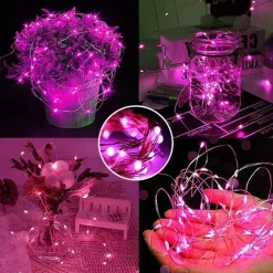 Perfect Holiday 30 LED Copper Fairy String Lights - Battery Operated
