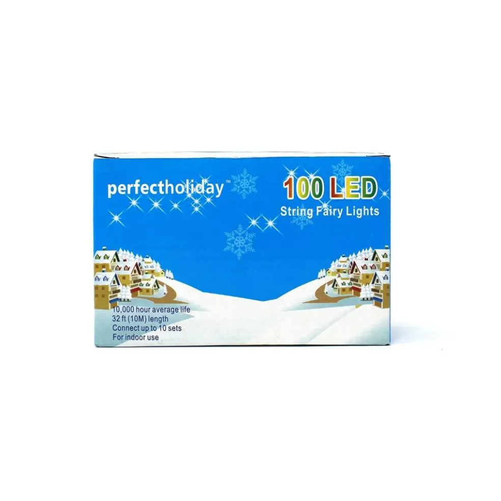 Perfect Holiday 50 LED String Light Bulb With Connector