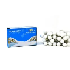 Perfect Holiday 50 LED String Light Bulb With Connector