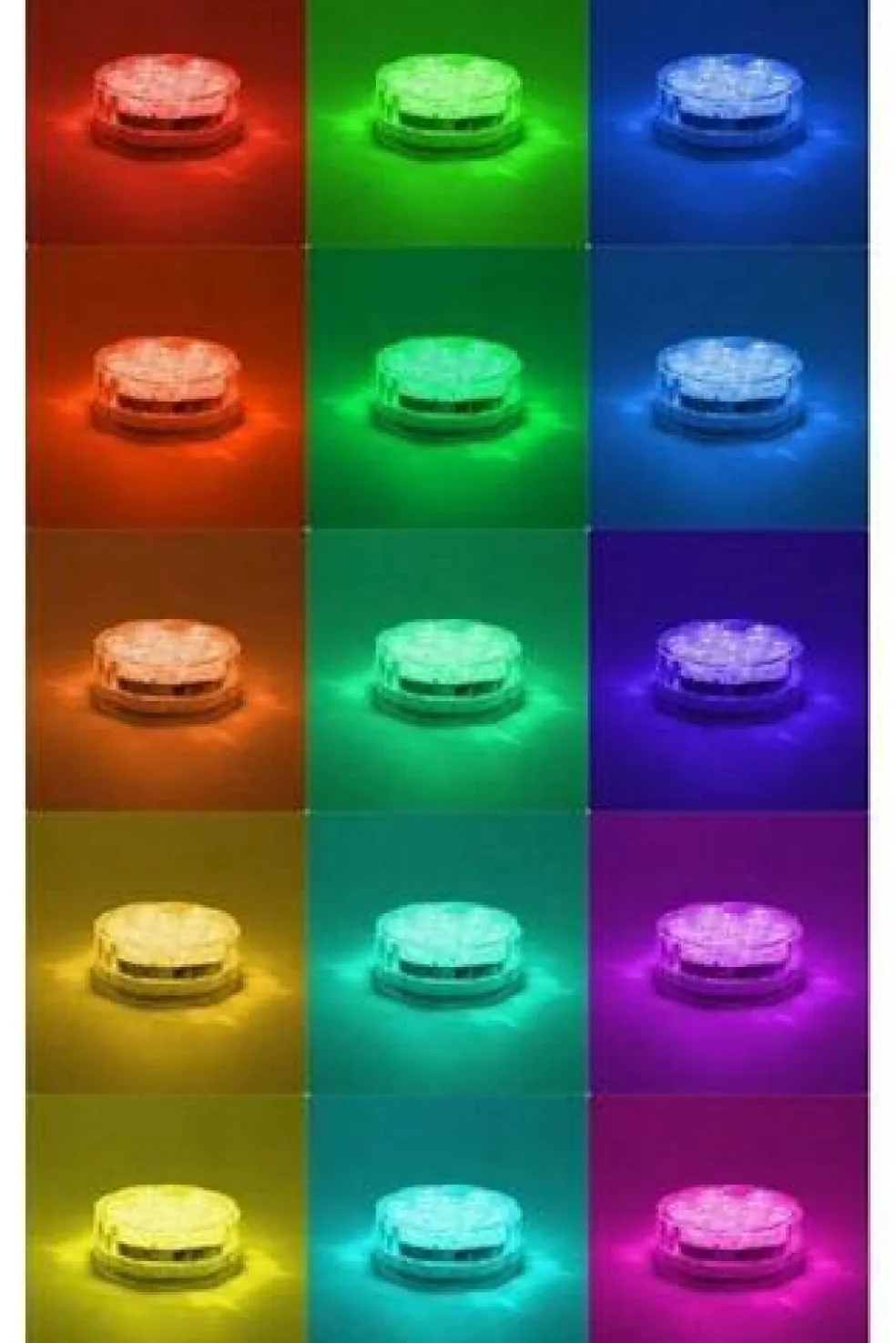 Perfect Holiday Submersible RGB Light with Remote