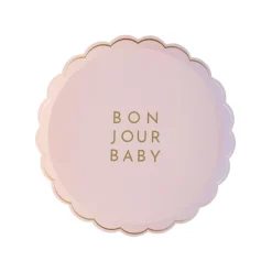 PETAL PINK CABANA STRIPE CUPS
