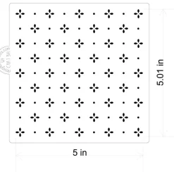 Petite Design Cookie & Craft Stencil | CM138 by Designer Stencils |