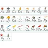 Photo & Modern Manuscript Alphabet Lines Bulletin Board Set