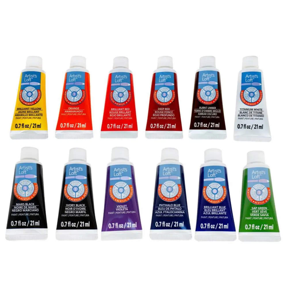 48 Piece Acrylic Paint Tube Set by Artist's Loft™