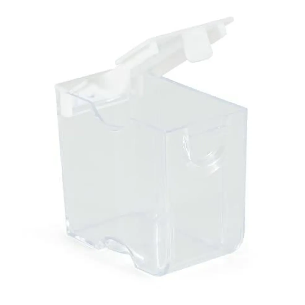 5 Piece Bead Clear Organizing Storage Containers for Small Beads, Crystals, Fasteners, and More, Medium