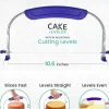 64-Piece Cake Decorating Kit – Turntable, Icing Tips, Piping Bags, Spatulas & Guidebook