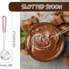 7-Piece Chocolate Dipping Tool Set – Professional Stainless Steel Candy Making Kit – Includes 1 Slotted Decorating Spoon & 6 Fondue Forks – Precision Culinary Dipping Tools for Truffles, Fruits & Pralines