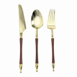 24-Piece Disposable Plastic Cutlery Set
