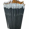 20 Piece Flat & Round Long Handle Taklon Brush Set by Artist's Loft®