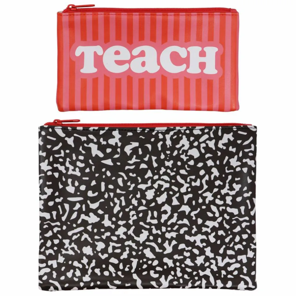 2-Piece Gift Zipper Pouch Set by B2C™