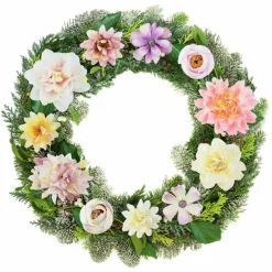 23-Piece Hawaiian Boho Flower Hair Clips: Silk Roses & Peonies for Women & Girls – Wedding, Beach Party & Graduation Cap Toppers