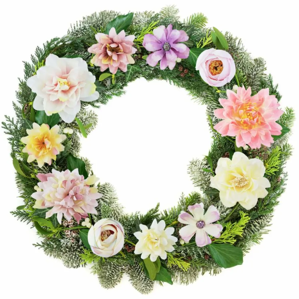 23-Piece Hawaiian Boho Flower Hair Clips: Silk Roses & Peonies for Women & Girls – Wedding, Beach Party & Graduation Cap Toppers