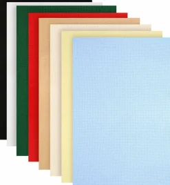 8 Pieces Aida Cloth 8 Color 14 Count Classic Reserve Cross Stitch Fabric, 12 by 18-Inch