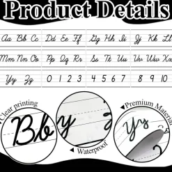 12 Pieces Alphabet Line for Classroom Wall