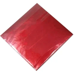 500 Pieces 5 Colors Chocolate Candy Wrappers Aluminium Foil Paper Wrapping Papers Square Sweets Lolly Paper Food Candy Tin Foil Wrappers for Candy Packaging Decoration (4x4 inches)