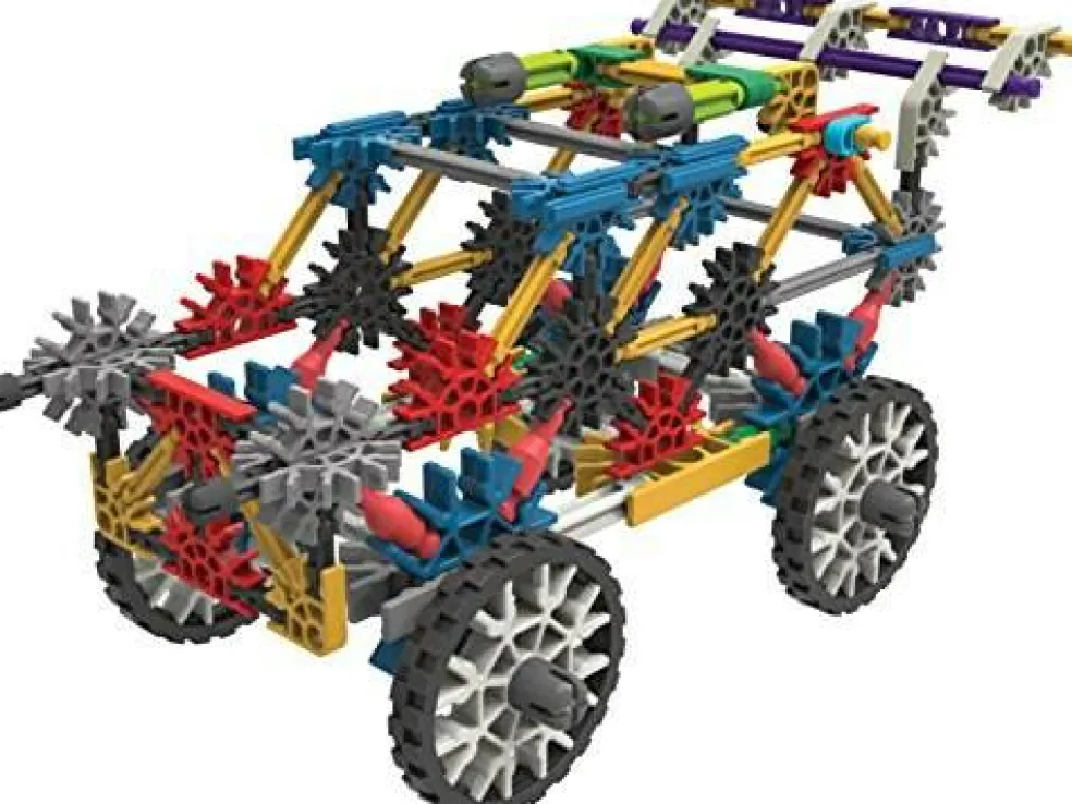 480 Pieces – For Ages 7+ Construction Education Toy