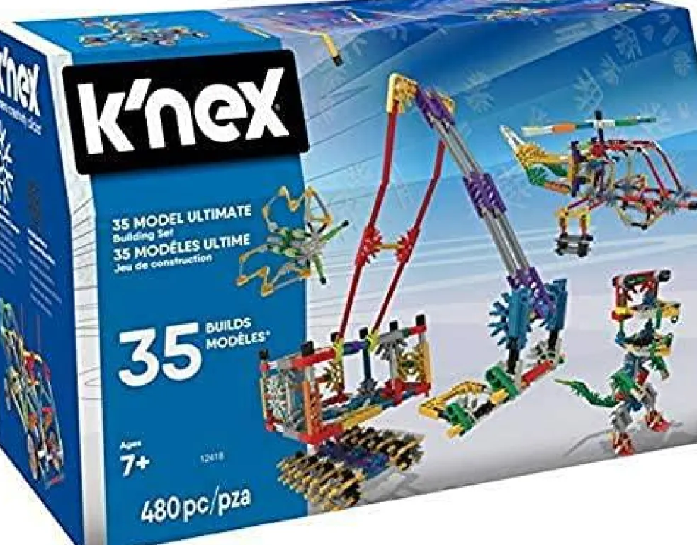 480 Pieces – For Ages 7+ Construction Education Toy