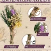 24-Pieces Mini Boho Dried Flower Bouquet for Wedding & DIY Decor