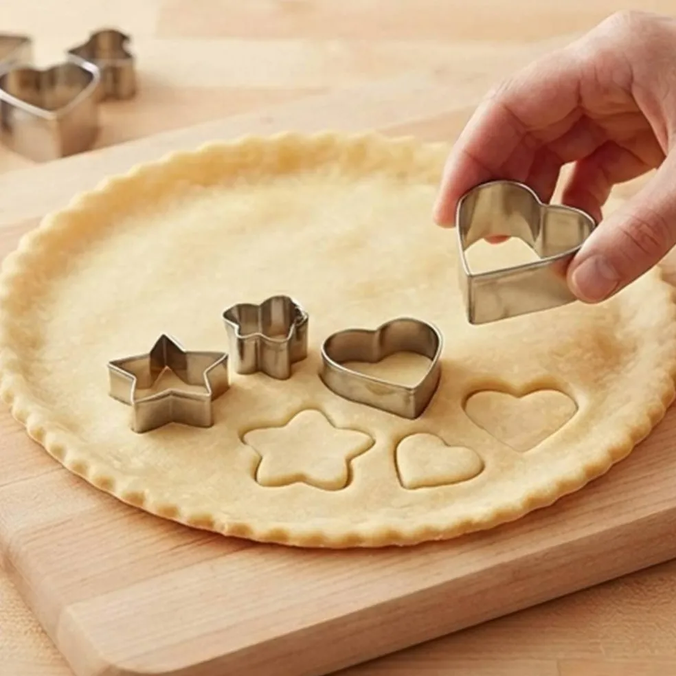 30 Pieces Mini Stainless Steel Various Shapes Cookie Cutter Set